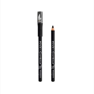 Creion de ochi Bourjois Khol&Contour cu ascutitoare 01 Black, 1.14 g