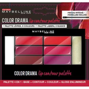 Ruj Maybelline La Lip Palette, roșu, 01